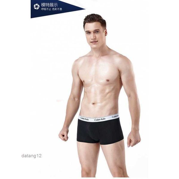 

4pcs/set boxers briefs for men breathable underwear boxer male soft underpants man luxury brand comfortable shorts couple panties z1s8 2 b6o, Black;white