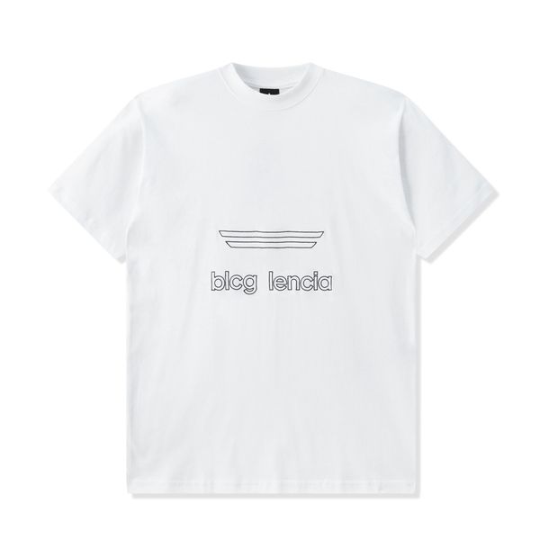 

blcg lencia summer t-shirts womens oversize heavyweight 100% cotton fabric triple stitch workmanship plus size tees sm130148, White