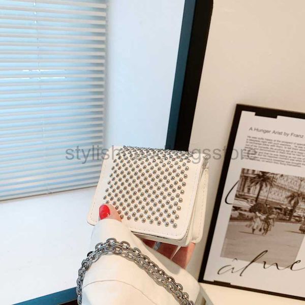 

cross body popular texture versatile chain small square bag for women's summer 2023 new fashion brilliant diamond crossbody bag mini re