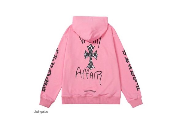 

chromezhearts designer hoodies sweaters graffiti hoodie mattyboy same spider print loose hoodie long sleeve sweater for men, Black