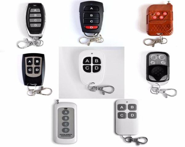 

metal frame design ab abcd key 1ch rf transmitter wireless remote control 315 mhz alarm systems9158879