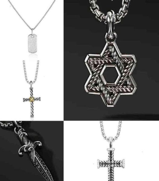 

necklaces woman dy necklace sliver jewelrys diamond designer jewelry men necklace popular black onyx petite vintage hip hop chain 7273711, Silver