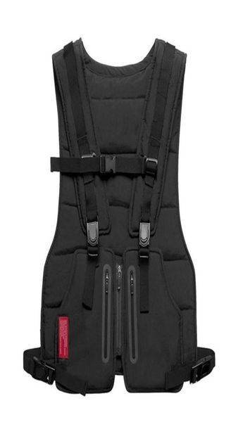 

outdoor men039s combat vest night reflective stickers tactical vest quickdrying waterproof hip hop streetwear hump jungle warf61871554034, Black;green