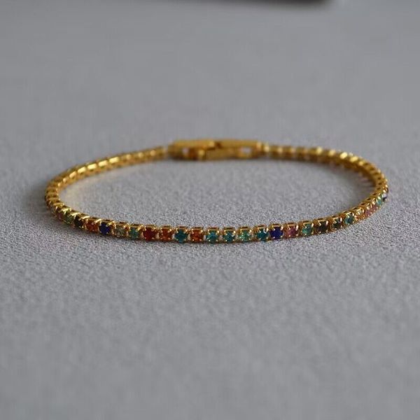 

2023 new fashion jewelry bangle bracelets rainbow jewellery, Black
