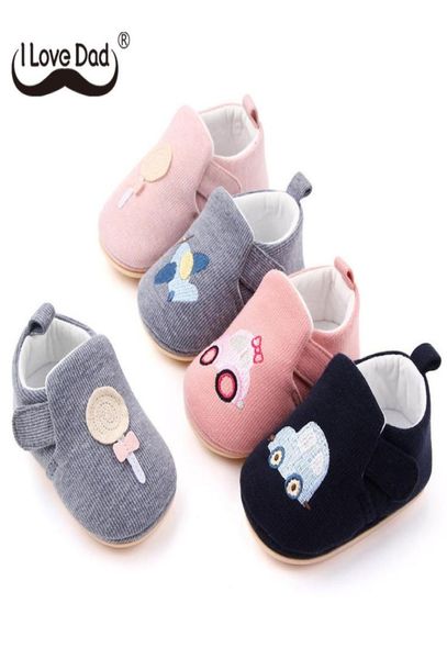 

cute cartoon baby shoes autumn winter newborn girl boy first walker shoes warm soft cotton nonslip infant toddler9196228