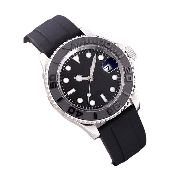 

luxury mens watches luxury designer watchs automatic machinery movements watches with box stainless steel luminous waterproof sapphire wrist, Slivery;brown