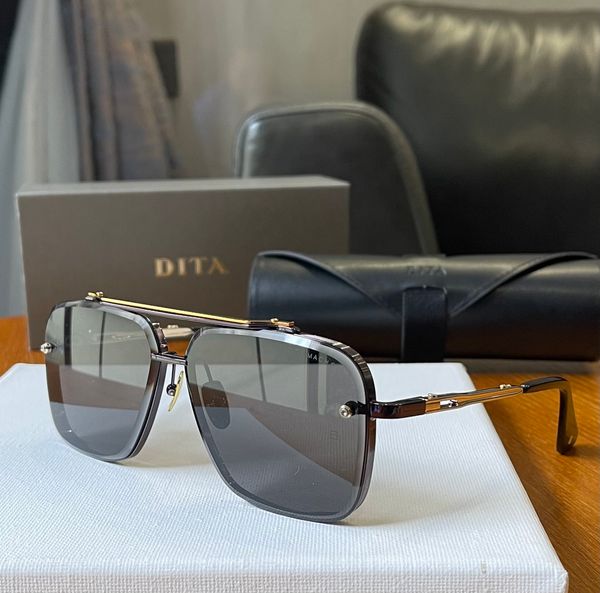 

fashion dita sunglasses for men and women with personalized ins dual beam trend sunglasses for beach outdoor street pgraphy sunglasses, White;black