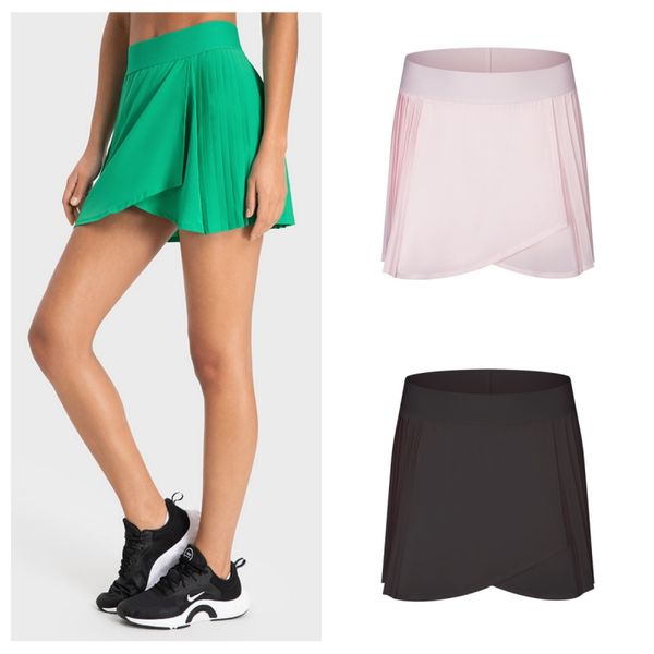 

women's yoga tennis opponent skirt pleated sportswear women's outdoor sports running fitness golf shorts sports dress