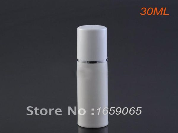 

30ml white acrylic airless vacuum pump lotion bottle with white cap used for serumlotionemulsionfoundation cosmetic container7776124