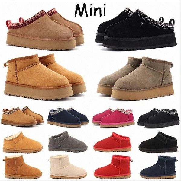 

australia boots platform uggity mini classic black brown big red women australian booties super brown tas fluffy tazz slippers furry full si