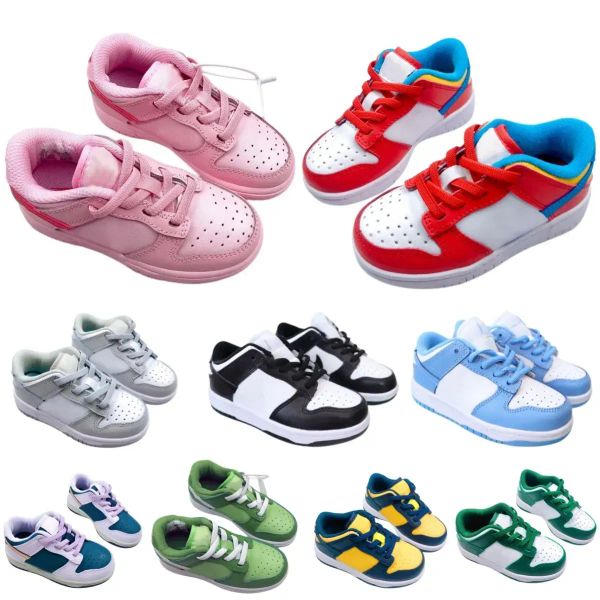 

2023 kid dunks sports shoes jumpman 4 children athletic outdoor baby designer sneaker trainers toddler girl tod pour white black triple pink