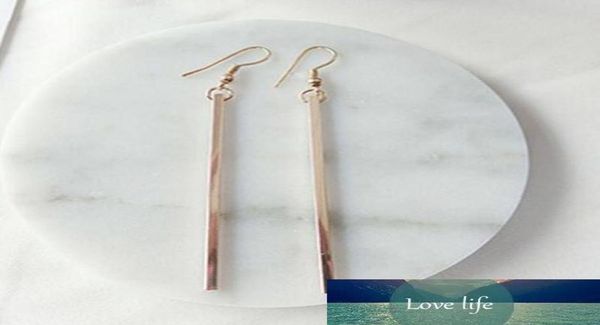 

new korean fashion long earrings quality very simple personality temperament female earrings6288103, Silver