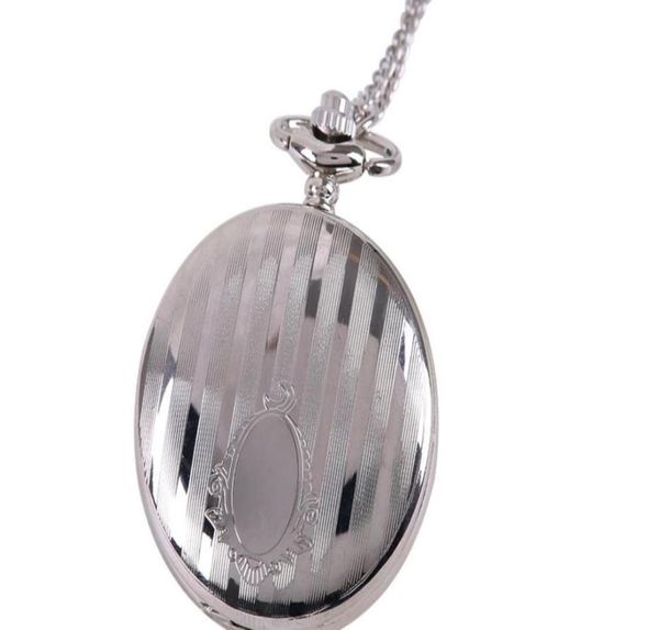 

antique fashion bronze quartz pocket watch with necklace chain pendant gift for women and men1274149, Slivery;golden