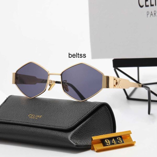 

2023 new polygonal sunglasses net red triumphal arch fashion sunglasses for women, White;black