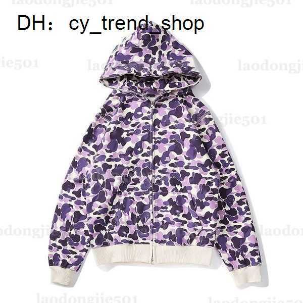 

designer mens hoodie full zip up shark hoodies for woman camouflage jacket ape hoody hooded sweatshirt man womens sweater long sleeve tech f, Black