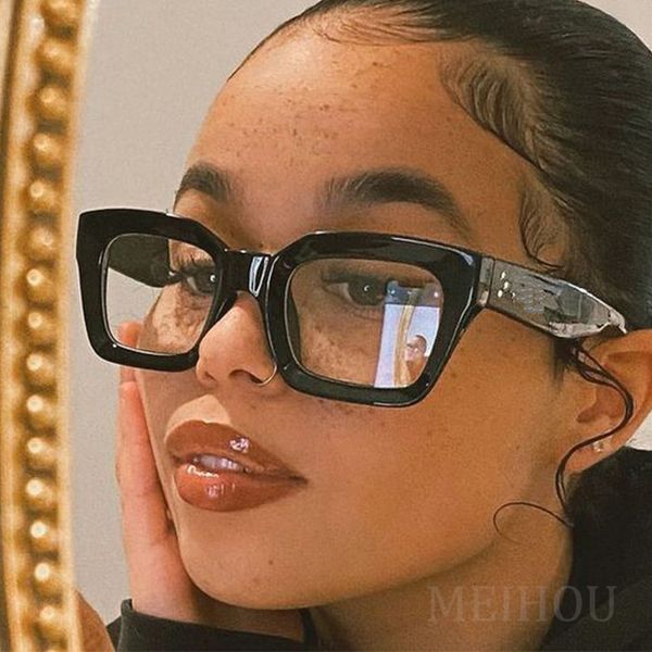 

reading glasses fashion reading glasses women square anti blue light presbyopia eyegalsses vintage computer optical eyewear 1 1.5 2 230815