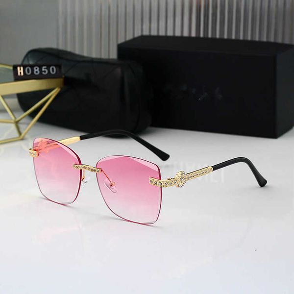 

fashion designer cool sunglasses 2023 new box slim glasses men's and women's uv resistantstdl, Black