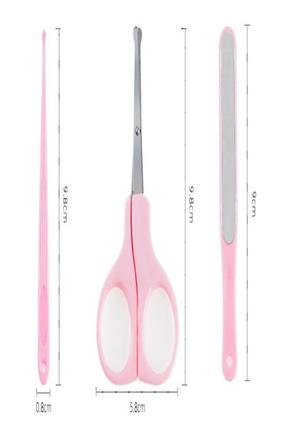 

newborn baby infant manicure set toddler nail clipper stainless steel nail clipper set 4 piece nail clippers for manicure trim nai1537071