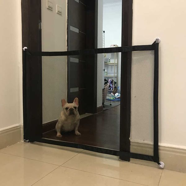 

car barriers magic gate fence barrier folding safe guard indoor outdoor puppy dog separation protect enclosure pet supplies r230815