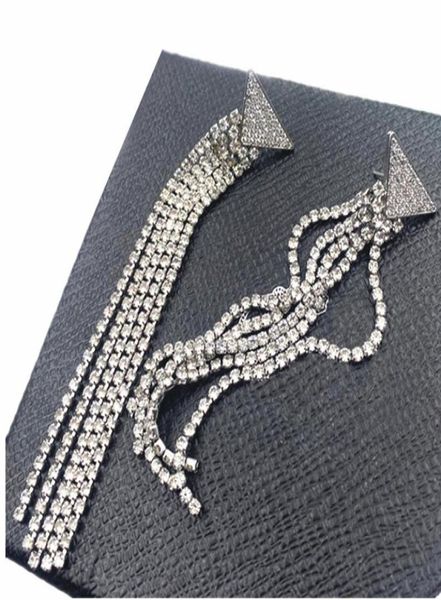 

new style charm fashion temperament designer letter tassel earrings stud luxury women earring female party wedding lovers gift eng5786416, Golden