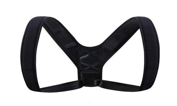 

humpback spine sitting posture correction device children back correction fixation belt posture belt8613512, Black;blue