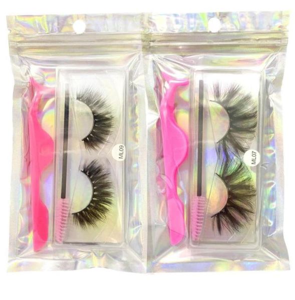 

false eyelashes mink lashes whole bulk fake makeup natural fluffy faux eyeashes cils maquiagemfalse7585634