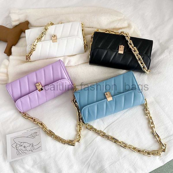 

shoulder bags fashion bag for women 2023 new french fashion lingge chain bag large capacity commuter and amusement underarm bag caitlin_fash
