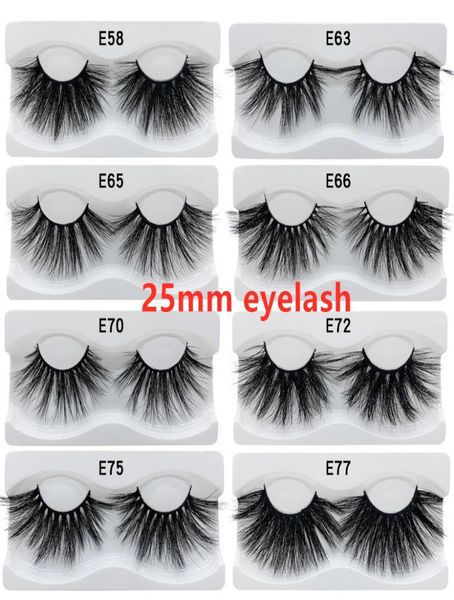 

100 25mm lashes 3d mink eyelashes false eyelashes crisscross natural fake lashes makeup 3d mink lashes extension eyelash 15style3918598