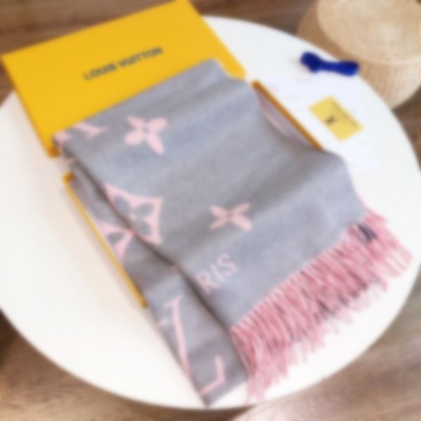 

premium women scarf designer scarf autumn/winter scarf luxury silver wool silk jacquard wool scarf warm fashion shawl without box, Blue;gray