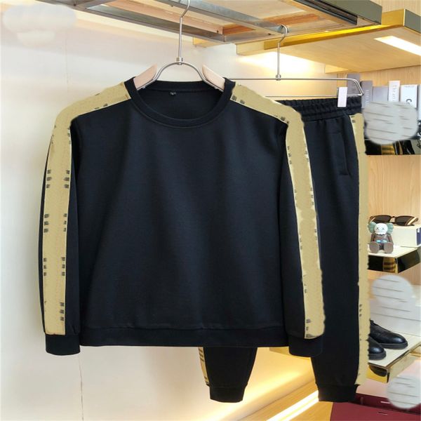 

men's tracksuits designer sports suit velvet casual sportswear suit mens european fashion two piece set large size trend sports suits, Gray