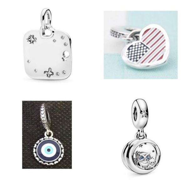 

new 100 925 sterling silver charm 397916cz 798398nbcb01239705103, Black
