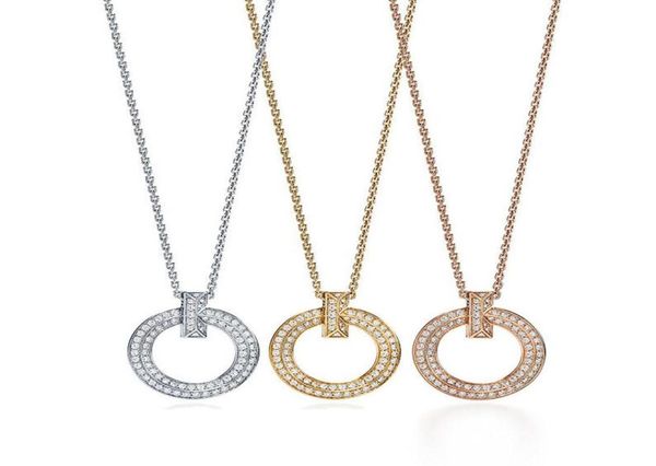 

tshaped pendant circle reunion symbol necklace 11 jewellery item for women 425cm h111219470134224607, Silver