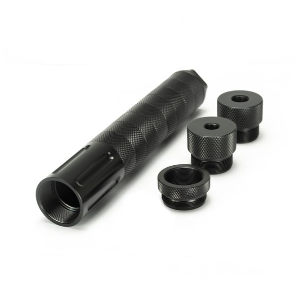 

10''l 1.58''od 7075 aluminum fuel filter 1/2-28 and 5/8-24 modular solvent trap 1.375x24 mst kit for napa 4003 wix 24003