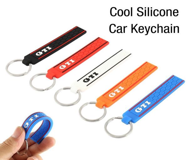 

genuine keychain 4 colors golf mk5 genuine gti honeycomb keytag key chain keyring fit for vw golf key chain link italy new style7405400, Slivery;golden
