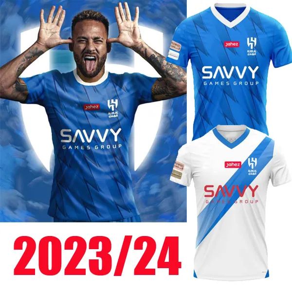 

neymar jr al hilal soccer jersey 4 khalifah al-dawsari 14 abdullah al-hamddan 11 saleh al-shehri 43 musab al-juwayr 70 mohammed jahfali home, Black;yellow
