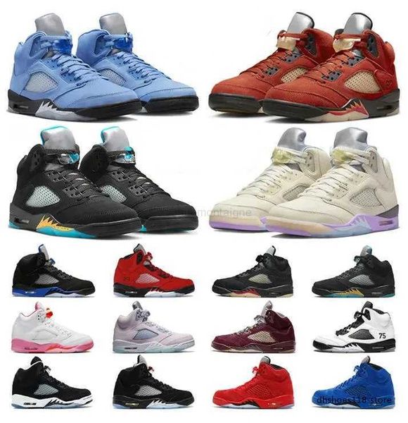 

2023 jumpman 5 retro basketball shoes men 5s green bean dark concord racer blue raging bull red suede jade horizon sail easter mens sneakers