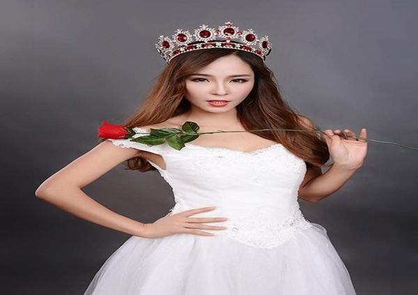 

beautiful shiny tiaras and crowns golden quinceanera king pageant princess bride queen girls party wedding hair accessories2897130, Silver