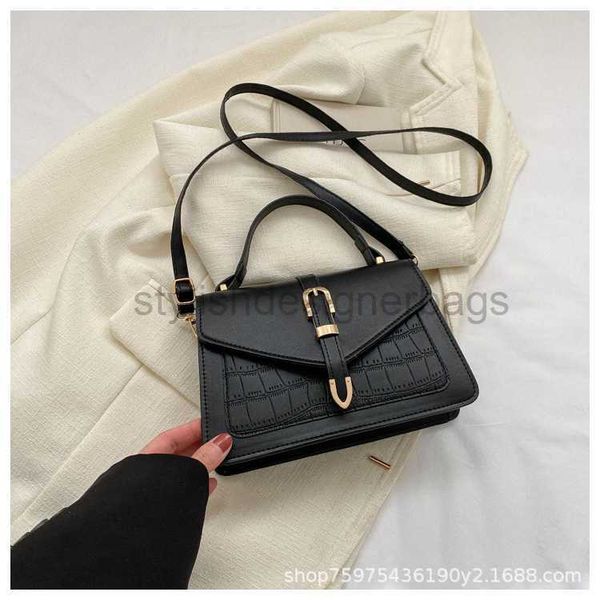 

shoulder bags small design bag for women 2023 spring new fashion simple one shoulder crossbody off duty handheld small square bagstylishdesi