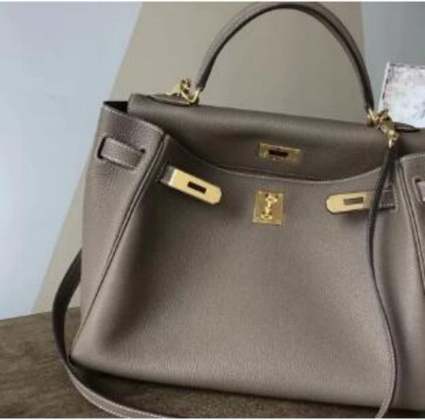 

birkin 10a fashion purse women totes shoulder bags cowskin genuine leather handbag scarf charm with shoulders straps and packing box bag it