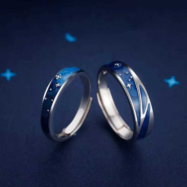 

luxury bvlgr jewelry accessories designer woman ring couple simple and versatile long distance love men and women commemorative valentine&#0, Silver
