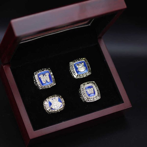 

4 set cfl winnipeg blue bomber football grey cup championship ring set, Silver