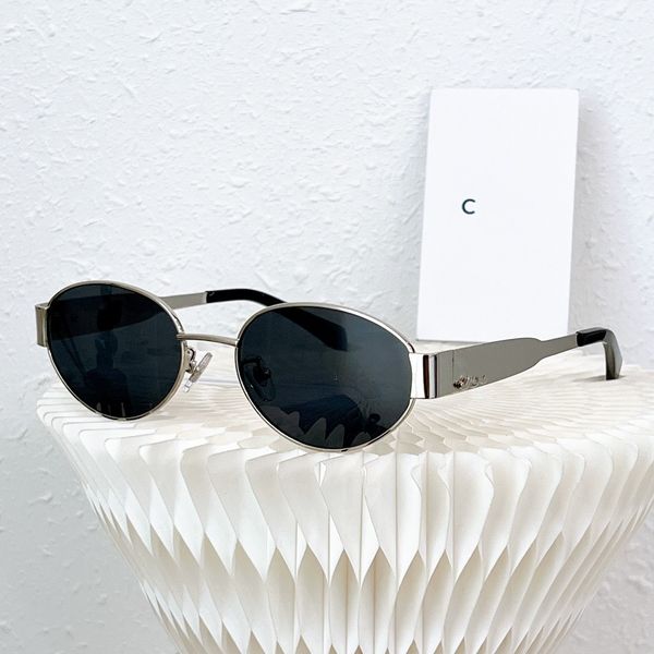 

cl 43235 oval sunglasses for women designer sunglasses luxury retro oval sunglasses metal women sunglasses vintage sunglasses uv400 with cas, White;black