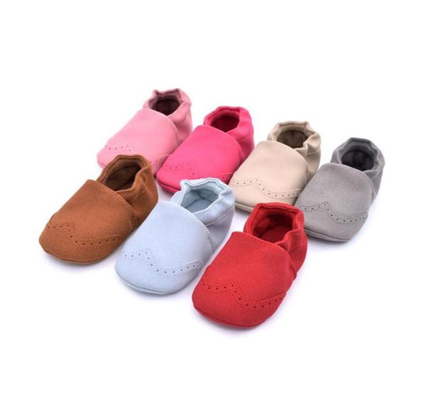 

first walkers baby nubuck leather shoes infant toddler girl boy soft moccasins born walk1093022