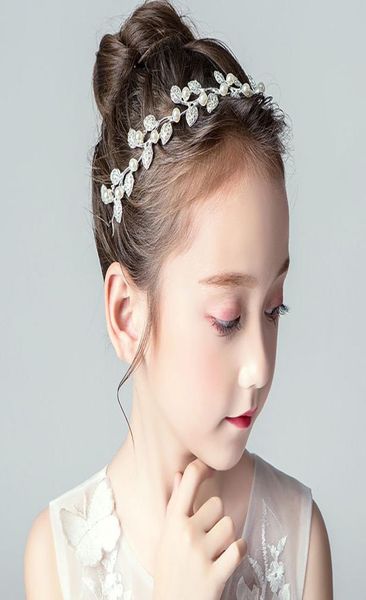 

beauty silver flowers girls039 head pieces flower girls039 head pieces girls039 headbands girl039s wedding tiaracrown1124003, White;red
