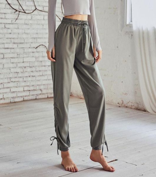 

relaxed sensation dance studio pant women joggers travel outdoor running trousers loose continuous drawcord fitness yoga pants z119816617