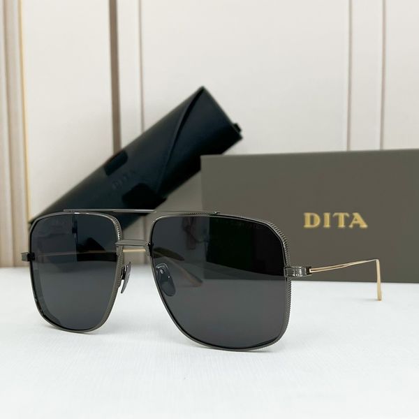 

dita eyes men's handsome large frame double beam sunglasses dts157 premium sense glasses ratings, White;black