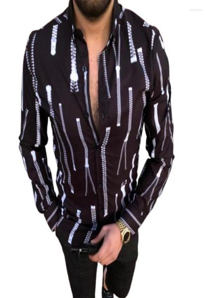 

men039s casual shirts 2022 men shirt long sleeve summer polyester male beach wear hawaiian man turndown collar3178985, White;black