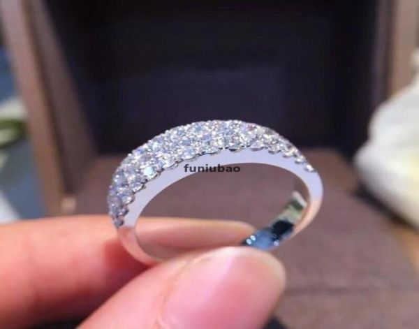 

jh aeaw 1 2ctw carat f color lab grown moissanite round diamond engagement wedding band 925 silver for women cj19120531703657306841, Slivery;golden