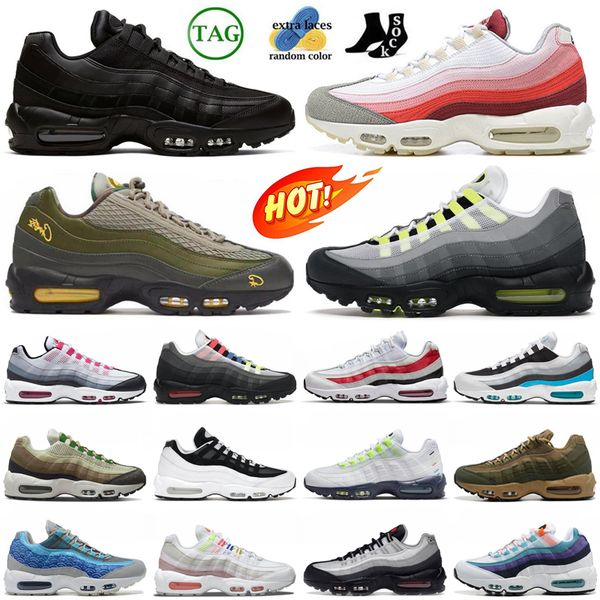 

classic max 95 running shoes for men women 95s designer sneakers triple black white neon anatomy mens womens outdoor sports trainers