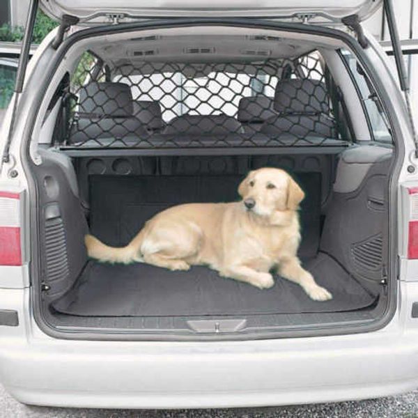 

barriers dog bar fence adjustable safety universal divider mesh barrier pet net suv car r230815